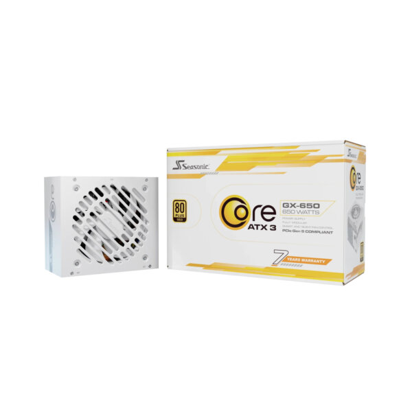 Seasonic Core-Gx-650 650W Gold Modular White
