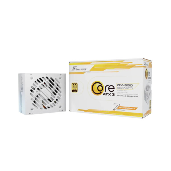 Seasonic Core-Gx-850 850W  Gold Modular White