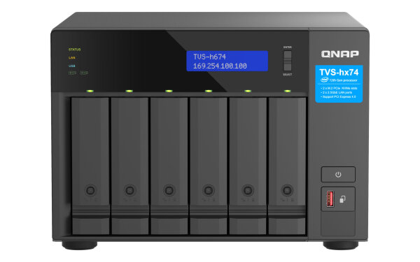 Nas Server Qnap Tvs-H674t-I5-32G 6-Bay