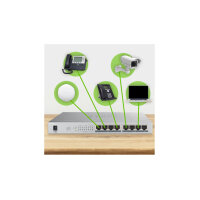 Zyxel Switch 8-Port 10/100/1000 Gs1008hp-Eu0101f