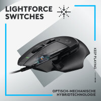 Mouse Logitech G G502x Wired Black