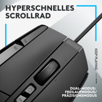 Mouse Logitech G G502x Wired Black
