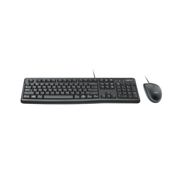 Keyboard & Mouse Logitech Wired Combo Mk120 Black