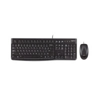 Keyboard & Mouse Logitech Wired Combo Mk120 Black
