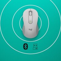Mouse Logitech Signature M650 For Business - Bluetooth - Weiß