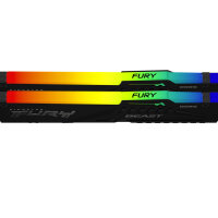64Gb Kit 2X32gb Pc 6400 Kingston Fury Beast Rgb Ex...