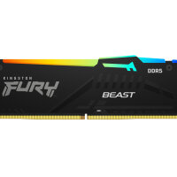 64Gb Kit 2X32gb Pc 6400 Kingston Fury Beast Rgb Ex Kf564c32bbeak2-64