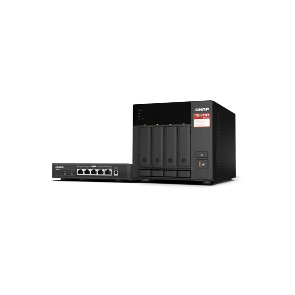 Nas Server Qnap Ts-473A-Sw5t 4-Bays