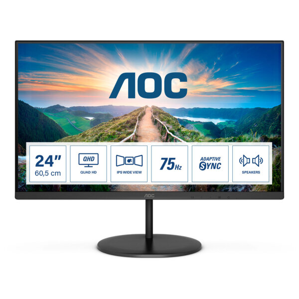 Aoc Q24v4ea 61 Cm Led,Hdmi,Displayport,Sp