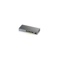 Zyxel Switch 5-Port 10/100/1000 Gs1350-6Hp-Eu0101f