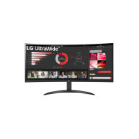 Lg Ultrawide 34Wr50qk-B 86.42 Cm  2Xhdmi,Displayport,Curved