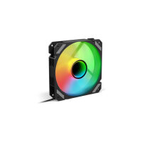 Sharkoon Shark Mirror Pwm Rgb Fan120mm, Schwarz...