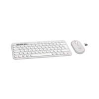 Keyboard & Mouse Logitech Wireless Combo Pebble 2 White