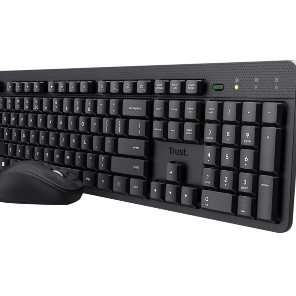 Keyboard & Mouse Trust Wired Combo Ody Ii Black
