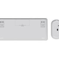 Keyboard & Mouse Trust Wireless Combo Lyra White