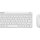 Keyboard & Mouse Trust Wireless Combo Lyra White