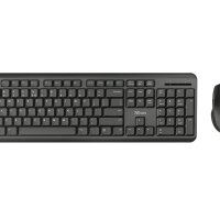 Keyboard & Mouse Trust Wireless Combo Tkm-350 Black