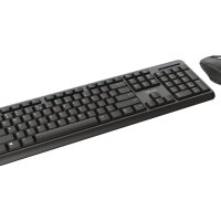 Keyboard & Mouse Trust Wireless Combo Tkm-350 Black