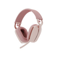 Headset Logitech Zone Vibe 100 Wireless Rosé