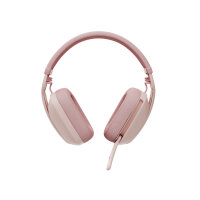 Headset Logitech Zone Vibe 100 Wireless Rosé