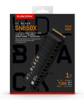 Wd Black 1Tb Sn850x Gaming Nvme M.2 Pcie Wds100t2xhe M. Kühlkörper Pcie 4.0 X4