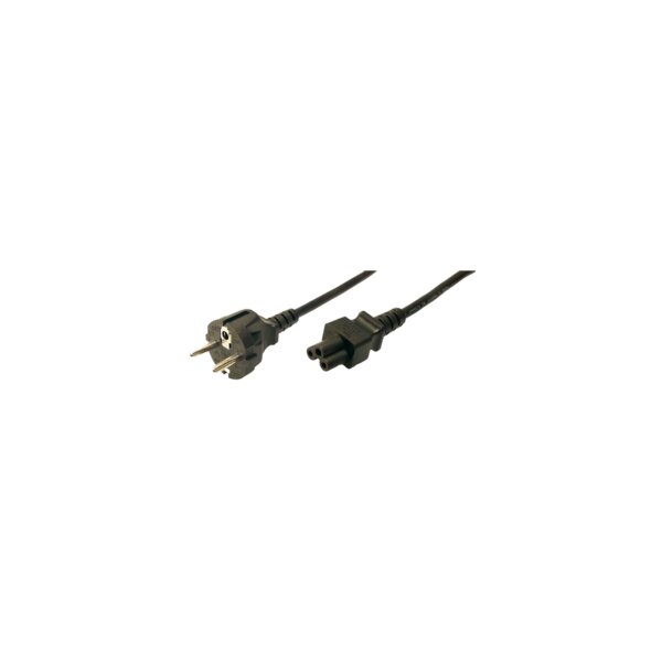 Kabel Logilink Netzkabel Cee7/7 - Iec C5 Schwarz 1,8M Cp093