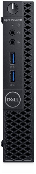 Dell OptiPlex 3070 MP | Intel 9500T Core i5 6x2.20 GHz |  UHD Graphics 630 SM | 8 GB DDR4 | 256  SSD | LAN WLAN Bluetooth | W11PRO ESET