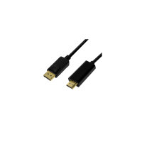 Kabel Logilink Displayport Dp/M - Hdmi/M Schwarz 2M Cv0127