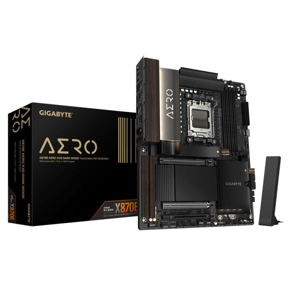 Gigabyte Ga-X870e Aero X3d Dark Wood
