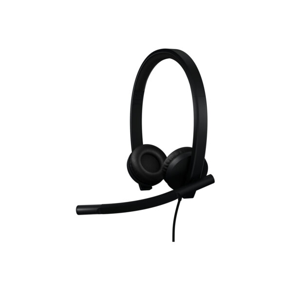 Headset Logitech H570e Wired Black
