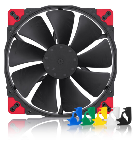 Xilence Performance C Case Fan 92Mm, Red Xpf92.R
