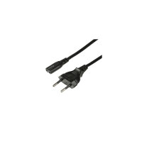 Kabel Logilink Netzkabel Cee7/16 - Iec C7 Schwarz 3M Cp145