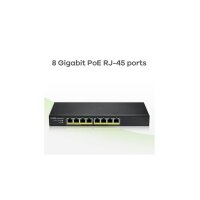 Zyxel Switch 8-Port 10/100/1000 Gs1915-8Ep-Eu0101f