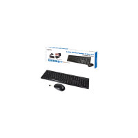 Keyboard & Mouse Logilink Wireless Black