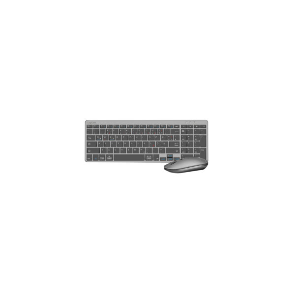 Keyboard & Mouse Logilink Wireless Grey