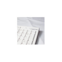 Keyboard & Mouse Logilink Wireless White