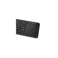 Keyboard & Touchpad Logilink Wireless Black