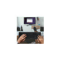 Keyboard & Touchpad Logilink Wireless Black