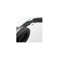 Logilink Headset Ohrumschließend Black Wireless