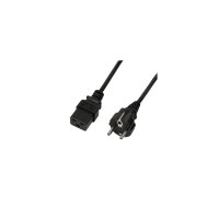 Kabel Logilink Netzkabel Cee7/7 - Iec C19 Schwarz 3M Cp153