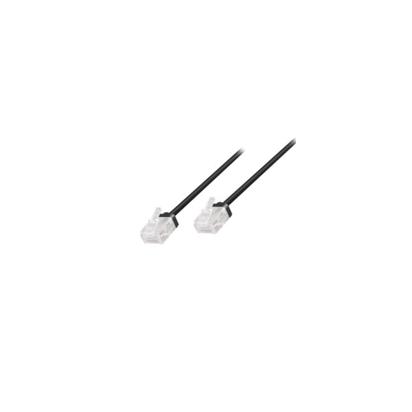 Kabel Logilink Patchkabel Cat.6A Slim 5M Schwarz High-Flex