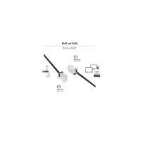 Kabel Logilink Patchkabel Cat.6A Slim 5M Schwarz High-Flex
