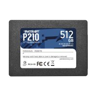 Patriot P210 512Gb Sata3 2,5 P210s512g25
