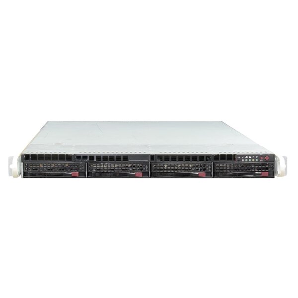 Supermicro Server Chassis C610 Intel Xeon E5-1650 mit Motherboard X10SRi-F, 2xPWS-406P-1R, Crucial 32GB DDR4 2400 RAM, ohne Festplatte / refurbished