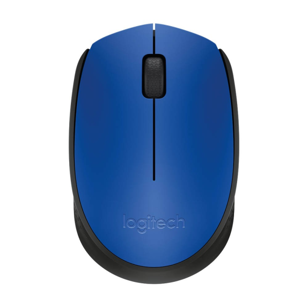 Logitech M171 - Maus - 2.4 GHz - Blau