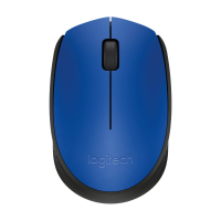 Logitech M171 - Maus - 2.4 GHz - Blau