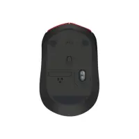 Logitech M171 - Maus - 2.4 GHz - rot