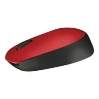 Logitech M171 - Maus - 2.4 GHz - rot