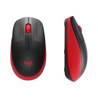 Logitech M190 - Maus - 2.4 GHz - rot